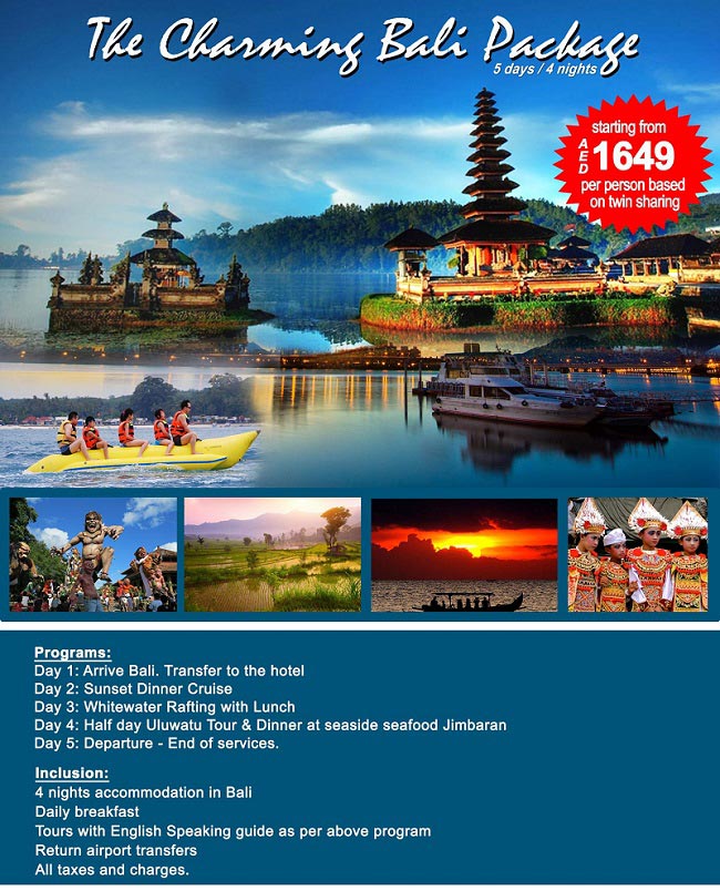Bali Package 5 days 4 nights, Indonesia Tourist Place